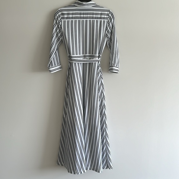 Banana Republic 3/4 Sleeve Maxi Dress Size 4 - Picture 4 of 6